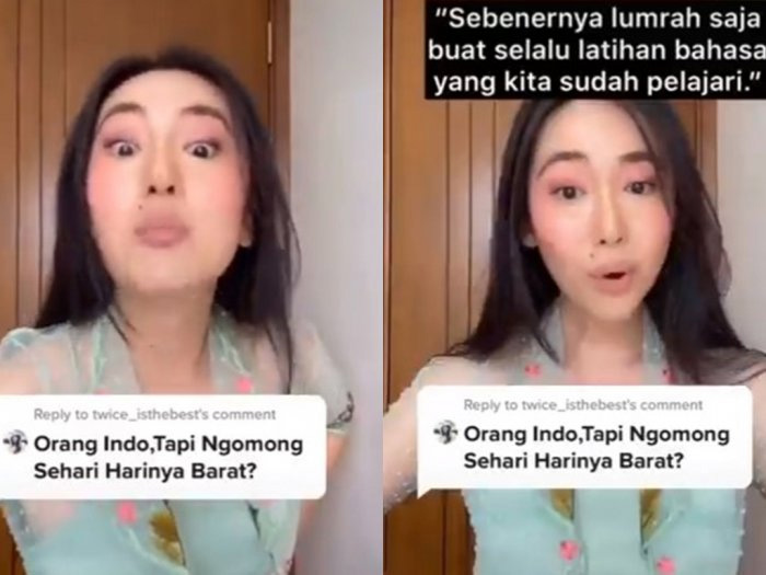 Dinyinyiri karena Tak Berbahasa Indonesia, Wanita Ini Beri Pesan Menohok
